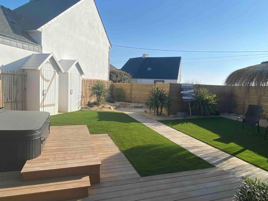 La Cabane De La Plage Quiberon Extérieur photo