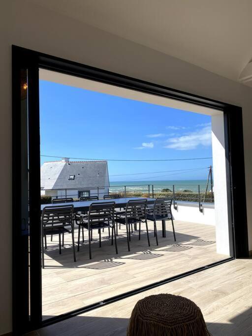 La Cabane De La Plage Quiberon Extérieur photo
